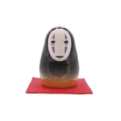 Statues*Maison Ghibli Laquered Wood No Face Statue - Spirited Away