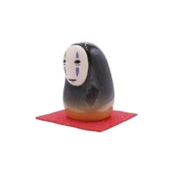 Statues*Maison Ghibli Laquered Wood No Face Statue - Spirited Away