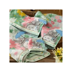 Household Linen*Maison Ghibli Large Bath Towel Totoro Flower Fields 60x120 cm - My Neighbor Totoro