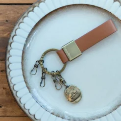 Keychains*Maison Ghibli Leather Key Chain Marco - Porco Rosso