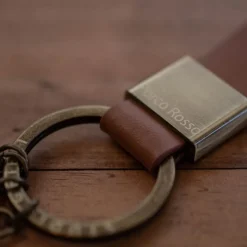 Keychains*Maison Ghibli Leather Key Chain Marco - Porco Rosso