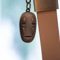 Keychains*Maison Ghibli Leather Key Chain No Face - Spirited Away