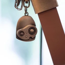 Keychains*Maison Ghibli Leather Key Chain Robot - Castle in the Sky
