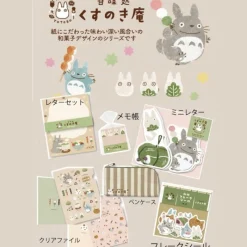 Postcards And Letter Papers*Maison Ghibli Letterset Japanese Sweets - My Neighbor Totoro