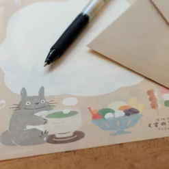 Postcards And Letter Papers*Maison Ghibli Letterset Japanese Sweets - My Neighbor Totoro