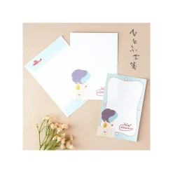 Postcards And Letter Papers*Maison Ghibli Letterset Marco - Porco Rosso