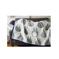 Household Linen*Maison Ghibli Long blanket Big Totoro Silhouette 200x140 cm - My Neighbor Totoro