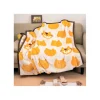 Household Linen*Maison Ghibli Long blanket Catbus Silhouette 200x140 cm - My Neighbor Totoro