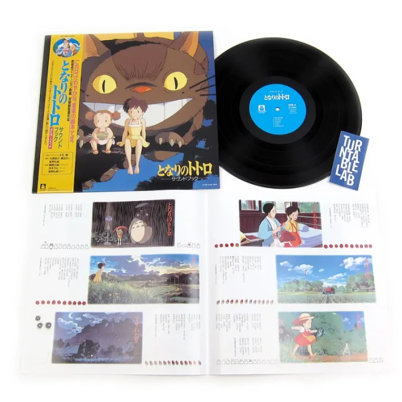 Culture*Maison Ghibli LP Soundbook Ltd Edition 4 p booklet - My Neighbor Totoro