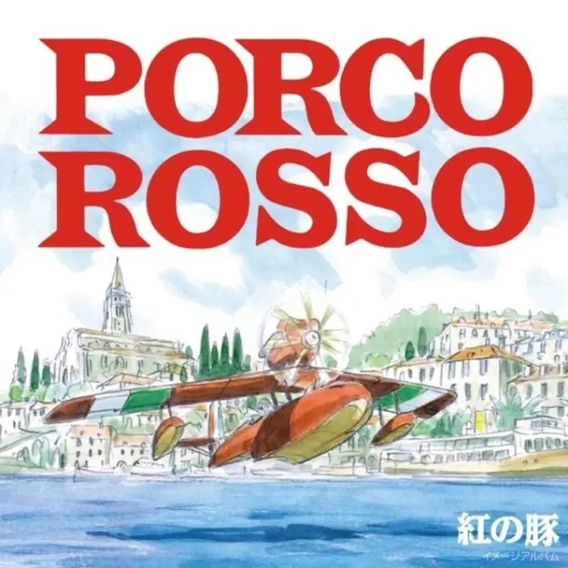 Culture*Maison Ghibli LP Soundbook Ltd Edition 4 p booklet - Porco Rosso