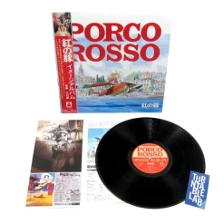 Culture*Maison Ghibli LP Soundbook Ltd Edition 4 p booklet - Porco Rosso