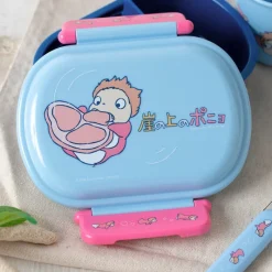 Kitchenware*Maison Ghibli Lunch box 2 locks Ponyo in the ocean - Ponyo on the Cliff