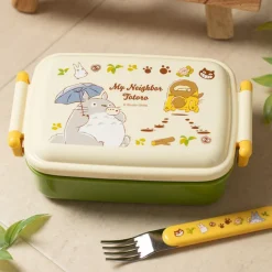 Kitchenware*Maison Ghibli Lunch box 2 locks Totoro & Catbus - My Neighbor Totoro