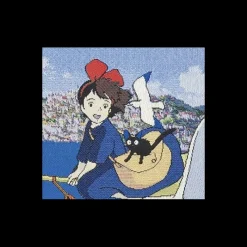 Kitchenware*Maison Ghibli Lunch Mat Blue Sky - Kiki's Delivery Service