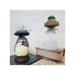 Statues*Maison Ghibli Magnetic Paper Clip Holder Flying Castle - Castle in the Sky