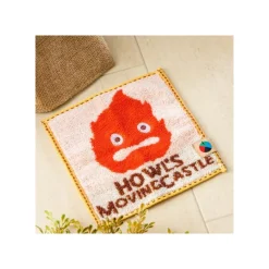Household Linen*Maison Ghibli Mame Mini Towel Calcifer 15x15 cm - Howl's Moving Castle