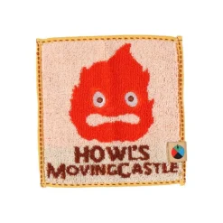 Household Linen*Maison Ghibli Mame Mini Towel Calcifer 15x15 cm  - Howl's Moving Castle