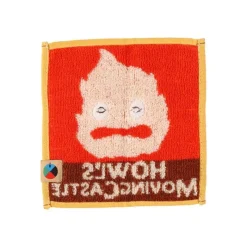 Household Linen*Maison Ghibli Mame Mini Towel Calcifer 15x15 cm  - Howl's Moving Castle
