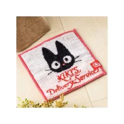 Household Linen*Maison Ghibli Mame Mini Towel Jiji 15x15 cm - Kiki's Delivery Service