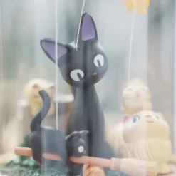 Music Boxes*Maison Ghibli Marionette Style Music Box Jiji - Kiki's Delivery Service