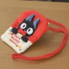 Bags*Maison Ghibli Mascot Pocket Pouch Jiji 17 x 12 cm - Kiki's Delivery Service