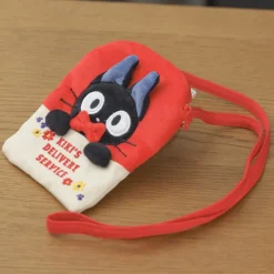 Bags*Maison Ghibli Mascot Pocket Pouch Jiji 17 x 12 cm - Kiki's Delivery Service