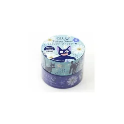 Small Equipment*Maison Ghibli MASKING TAPE SET KIKI FLOWER PATTREN- KIKI'S DELIVERY SERVICE