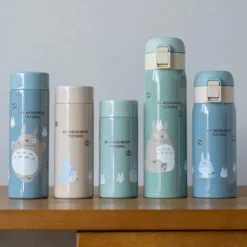 Kitchenware*Maison Ghibli Mat Light Green Thermos Bottle 480ml - My Neighbor Totoro
