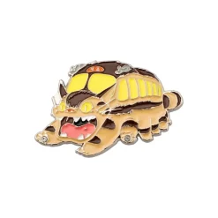 Pins*Maison Ghibli Metal Brooch Catbus - My Neighbor Tororo