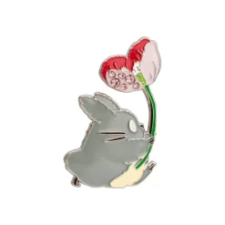 Pins*Maison Ghibli Metal Brooch Totoro Flower - My Neighbor Tororo