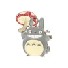 Pins*Maison Ghibli Metal Brooch Totoro Mushroom - My Neighbor Tororo