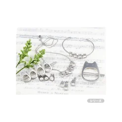 Jewellery*Maison Ghibli Metal Hair Clip Garland White Totoro - My Neighbor Totoro
