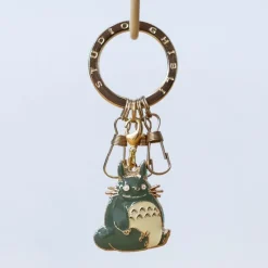 Keychains*Maison Ghibli Metal Key Holder Big Totoro - My Neighbor Totoro