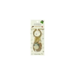 Keychains*Maison Ghibli Metal Key Holder Big Totoro Smile - My Neighbor Totoro