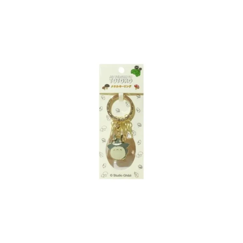 Keychains*Maison Ghibli Metal Key Holder Big Totoro Smile - My Neighbor Totoro