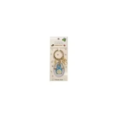 Keychains*Maison Ghibli Metal Key Holder Middle Totoro - My Neighbor Totoro