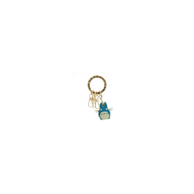 Keychains*Maison Ghibli Metal Key Holder Middle Totoro - My Neighbor Totoro