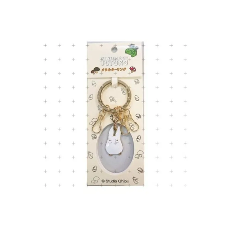 Keychains*Maison Ghibli Metal Key Holder Small Totoro - My Neighbor Totoro