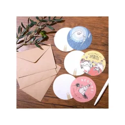 Postcards And Letter Papers*Maison Ghibli Mini Letter Set Pastels - Spirited Away