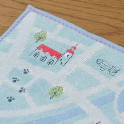 Household Linen*Maison Ghibli Mini Towel City map 25x25 cm - Kiki's Delivery Service