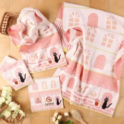 Household Linen*Maison Ghibli Mini Towel Jiji Street corner 25x25 cm - Kiki's Delivery Service