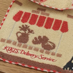 Household Linen*Maison Ghibli Mini Towel Kiki’s Bakery 25x25 cm - Kiki's Delivery Service