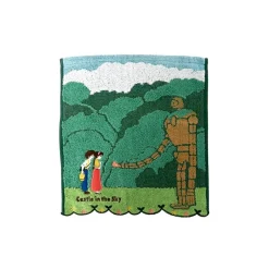 Household Linen*Maison Ghibli Mini Towel Robot Soldier 34x36 cm - Castle in the Sky
