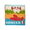 Household Linen*Maison Ghibli Mini Towel Savoia S.21 34x36 cm - Porco Rosso