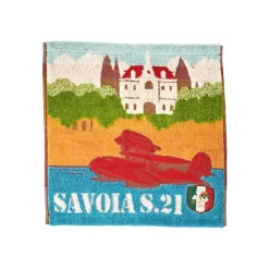 Household Linen*Maison Ghibli Mini Towel Savoia S.21 34x36 cm - Porco Rosso