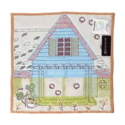 Household Linen*Maison Ghibli Mini Towel Totoro & Kusakabe House 25x25 cm - My Neighbor Totoro