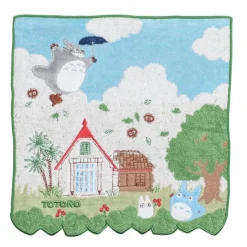 Household Linen*Maison Ghibli Mini Towel Totoro in the sky 25x25 cm - My Neighbor Totoro