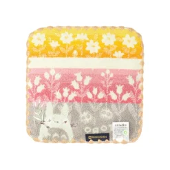 Household Linen*Maison Ghibli Mini Towel Totoro Wild flowers 25x25 cm - My Neighbor Totoro