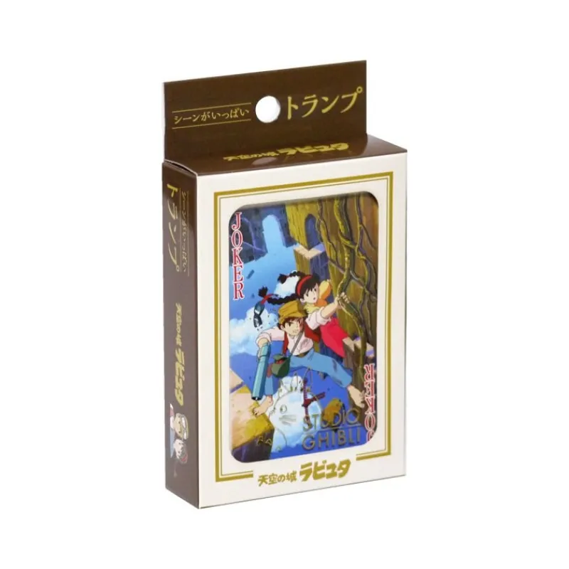 Playing Cards*Maison Ghibli Movie Scenes Playing Cards - Castle in the Sky