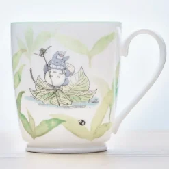 Kitchenware*Maison Ghibli Mug Totoro on a leaf - My Neighbor Totoro